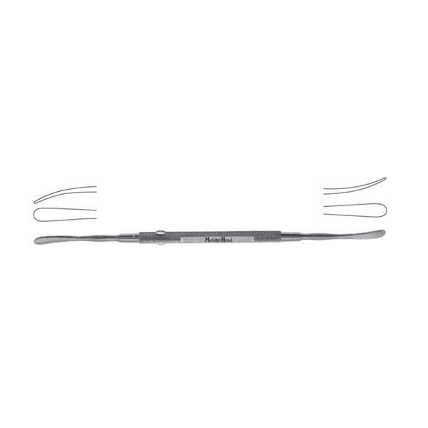 Miltex Elevator Freer Meister-Hand 7" 5mm Blunt/Sharp Tip Stainless Steel Reusable Each - Integra Miltex - MH18-1968