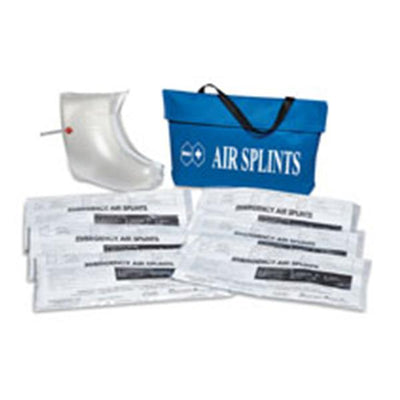 Mayflower Splint Co Splint Air Air Kit Ankle Vinyl Clear/Blue 6/Bx - 645DL