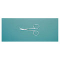 Miltex Scissors Suture Shortbent 3-1/2" Sharp/Blunt Curved Stainless Steel Each - Integra Miltex - 9-101