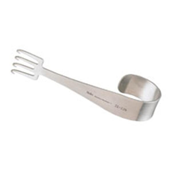 Miltex Retractor Rake Freeman 4-3/4"x25mm 4 Sharp Inline Prong Stainless Steel Each - Integra Miltex - 21-124