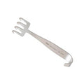 Miltex Retractor Rake Freeman 4-1/4x1-1/4" 4 Sharp Inline Prong Stainless Steel Each - Integra Miltex - 21-123