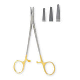 Miltex Holder Needle Mayo-Hegar 6" Serrated Jaw Tungsten Carbide Each - Integra Miltex - 8-744TC