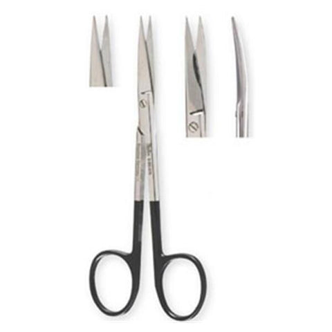 Miltex Scissors Plastic Surgery SuperCut 4-3/4" Sharp SuperCut Curved SS Eachch - Integra Miltex - 5-SC-276