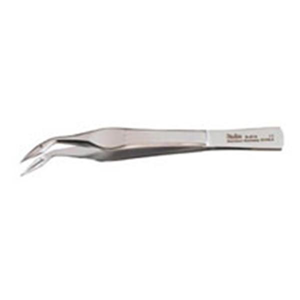 Miltex Forcep Splinter Walter 4-1/4" Serrated Curved Stainless Steel Eachch - Integra Miltex - 6-314