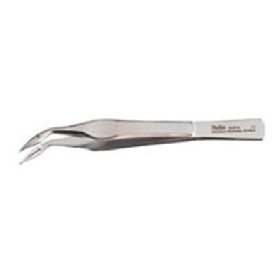 Miltex Forcep Splinter Walter 4-1/4" Serrated Curved Stainless Steel Eachch - Integra Miltex - 6-314