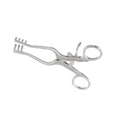 Miltex Retractor Weitlaner 5-1/2" Blunt 3x4 Teeth Stainless Steel Each - Integra Miltex - 11-610