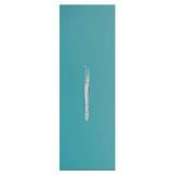 Miltex Forcep Dressing 4" 0.8mm Wide Tip Serrated Tips Full Curve Stainless Steel Each - Integra Miltex - 18-784