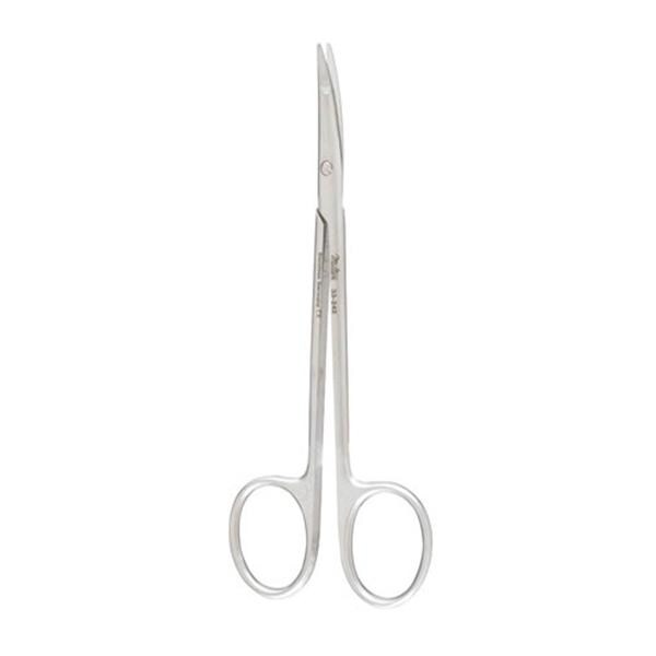 Miltex Scissors Undermining 4-1/2" Flat Curved Stainless Steel Each - Integra Miltex - 33-242