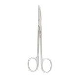 Miltex Scissors Undermining 4-1/2" Flat Curved Stainless Steel Each - Integra Miltex - 33-242