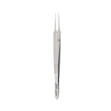 Miltex Forcep Bonn 3-3/4" 0.12mm Tip/Tying Platform Straight 1x2 Teeth Micro SS Each - Integra Miltex - 18-836