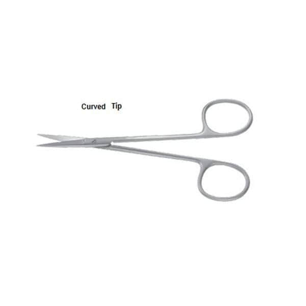 Miltex Scissors Surgical Padgett 4-1/2" Sharp/Sharp Curved Standard Stainless Steel Each - Integra Miltex - PM-0406