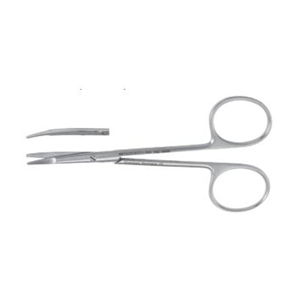 Miltex Scissors Surgical Kilner Padgett 5" Flat/Blunt/Blunt Flat Curved Standard SS Each - Integra Miltex - PM-0450