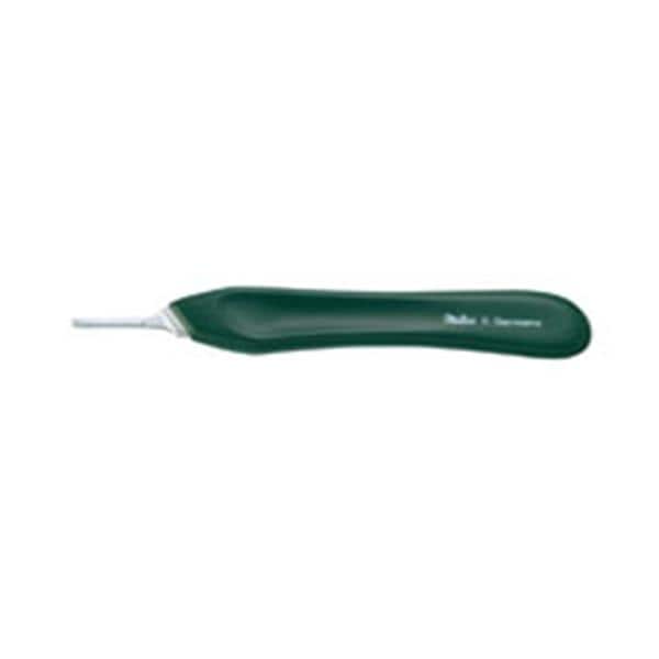 Miltex Handle Knife #5 5" Green Plastic/Stainless Steel Tip Each - Integra Miltex - 4-18