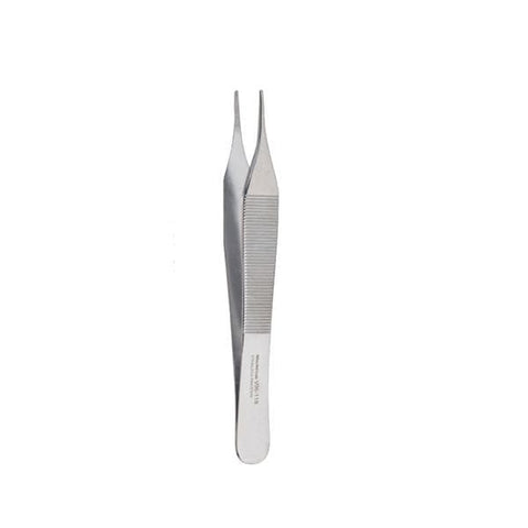 Miltex Forcep Dressing Adson Vantage 4-3/4" Serrated Stainless Steel Each - Integra Miltex - V96-118