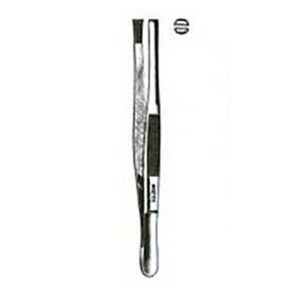 Miltex Forcep Tissue Stille 5" 4x5 Teeth Stainless Steel Each - Integra Miltex - 6-110
