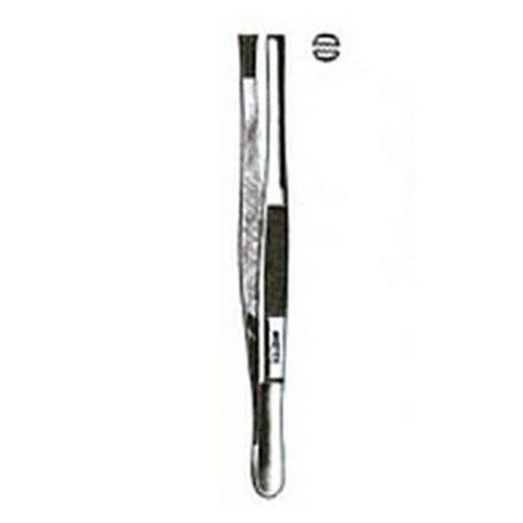 Miltex Forcep Tissue Stille 5" 4x5 Teeth Stainless Steel Each - Integra Miltex - 6-110