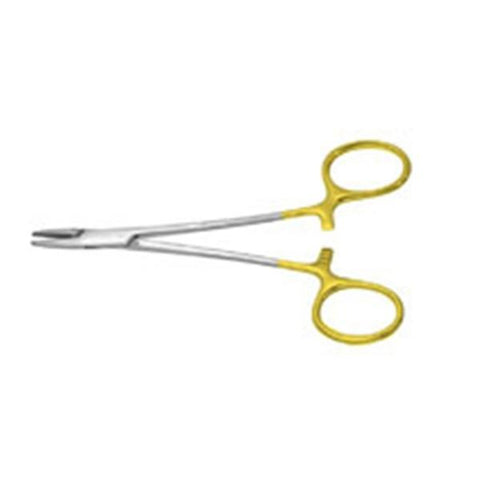 Miltex Holder Needle Halsey Padgett 5" Serrated Jaw Tungsten Carbide Each - Integra Miltex - PM-2410