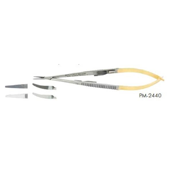 Miltex Holder Needle Castroviejo Padgett 8-1/2" Serrated Jaw Straight TC Each - Integra Miltex - PM-2442