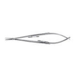 Miltex Holder Needle Castroviejo Padgett 5-1/2" Smooth Curved Tungsten Carbide Each - Integra Miltex - PM-2446