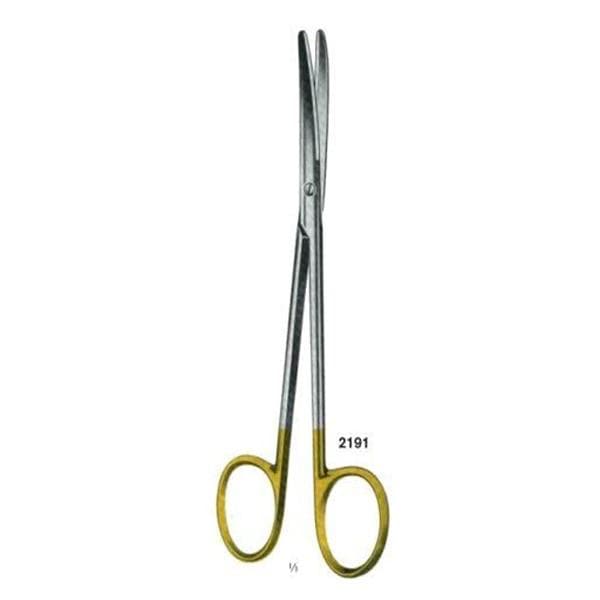 Miltex Scissors Metzenbaum Padgett 5-3/4" Curved Tungsten Carbide Each - Integra Miltex - PM-2710