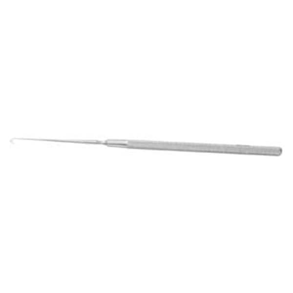 Miltex Hook Microdermal McCoy Padgett 5" 4mm Sharp Single Prong Stainless Steel Each - Integra Miltex - PM-325