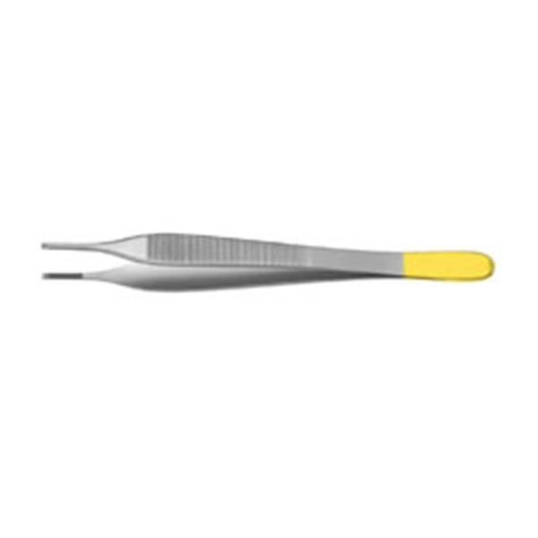 Miltex Forcep Tissue Adson-Brown Padgett 4-3/4" TP Cross Serrated Strt 4x4 Sd Tth TC Each - Integra Miltex - PM-3503