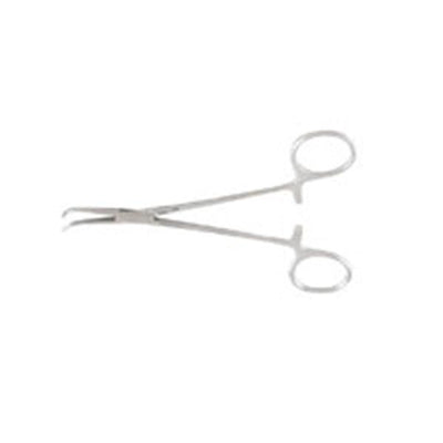 Miltex Forcep Hemostatic Gemini Mixter 5-1/2" Serrated Full Curve Stainless Steel Each - Integra Miltex - 7-255