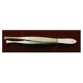 Miltex Forcep Cilia Littauer 3-1/2" 4mm Wide Jaw Horizontal Serrated Straight SS Each - Integra Miltex - 18-1100
