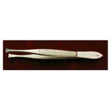 Miltex Forcep Cilia Littauer 3-1/2" 4mm Wide Jaw Horizontal Serrated Straight SS Each - Integra Miltex - 18-1100