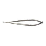 Miltex Holder Needle 5-1/4" Curved Jaw 0.6mm Tip Stainless Steel Each - Integra Miltex - 17-1000