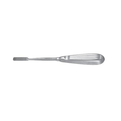 Miltex Rasp Parkes Padgett 8" Fine Reverse Cutting 8.9mm Wide Tip Stainless Steel Each - Integra Miltex - PM-4877