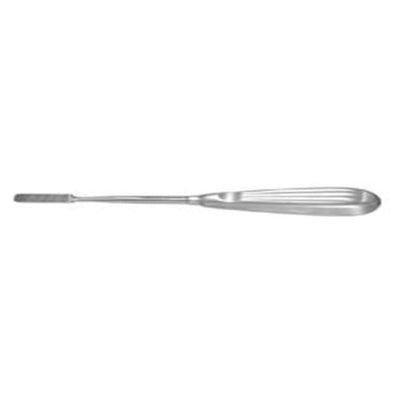 Miltex Rasp Parkes Padgett 8" Coarse Reverse Cutting 8.9mm Wide Tip Stainless Steel Each - Integra Miltex - PM-4878