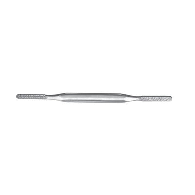 Miltex Raspatory Fomon Padgett 8-1/2" 7.5mm Fine Flat/Convex Reverse Cut Each - Integra Miltex - PM-4880