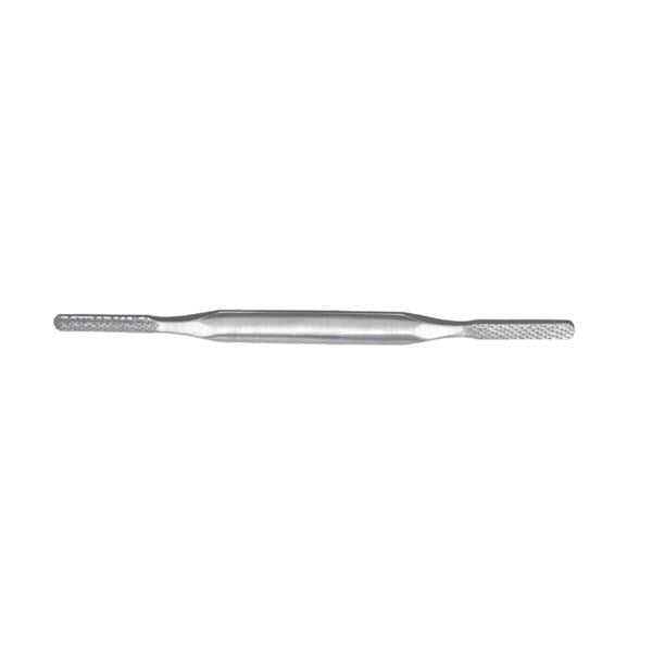 Miltex Raspatory Fomon Padgett 8-1/2" 7.5mm Fine Flat/Convex Reverse Cut Each - Integra Miltex - PM-4880