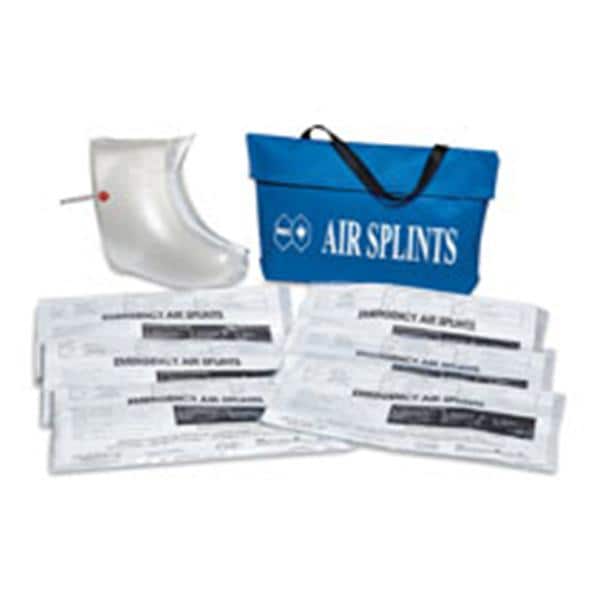 Mayflower Splint Co Splint Immobilizer Adult Half Leg Vinyl/Air Clear Size One Size Fits All Each - 704