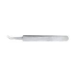 Miltex Forcep Micro Swiss Jewelers Padgett 4-1/2" Pointed Angled Stainless Steel Each - Integra Miltex - PM-4928