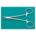 Miltex Holder Needle Brown 5-1/4" Fine serration Convex Stainless Steel Each - Integra Miltex - 8-22