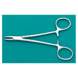 Miltex Holder Needle Brown 5-1/4" Fine serration Convex Stainless Steel Each - Integra Miltex - 8-22