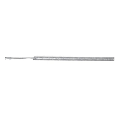 Miltex Hook Guthrie Padgett 6" Long 2.5mm Sharp Double Prongs Stainless Steel Each - Integra Miltex - PM-501E
