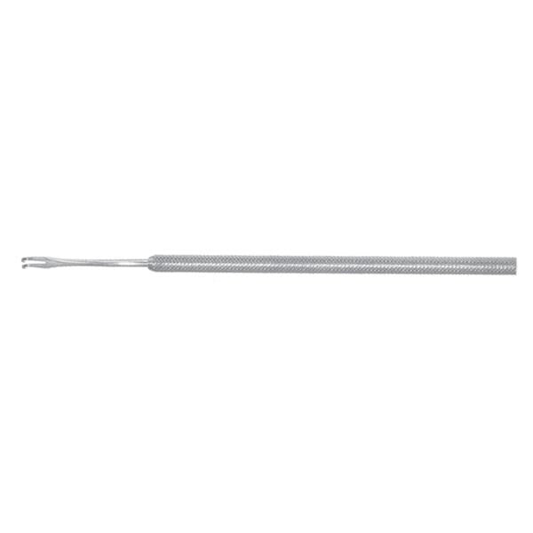 Miltex Hook Guthrie Padgett 6" Long 2.5mm Sharp Double Prongs Stainless Steel Each - Integra Miltex - PM-501E