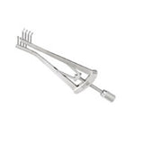 Miltex Retractor Dermal Alm 3-7/8" 3" Spread 1/2" Deep Prong Stainless Steel Each - Integra Miltex - 11-13