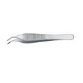 Miltex Forcep Tissue Adson-Brown Padgett 4-3/4" Angled 9x9 Side Grasping Teeth SS Each - Integra Miltex - PM-6126