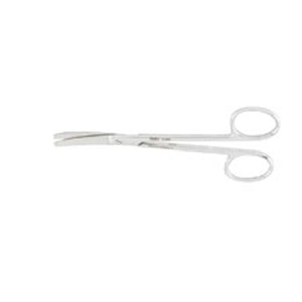 Miltex Scissors Plastic Surgery Wagner 4-3/4" Blunt/Blunt Curved Stainless Steel Each - Integra Miltex - 5-280
