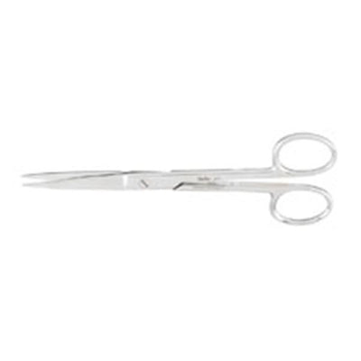 Miltex Scissors Operating 6" Sharp/Sharp Straight Standard Stainless Steel Each - Integra Miltex - 5-7