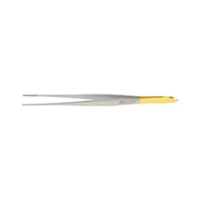 Miltex Forcep Dressing Cushing 7" Cross Serrated Tungsten Carbide Each - Integra Miltex - 6-166TC