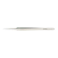 Miltex Forcep Micro Swiss Jewelers 4-3/8" Fn Tp Serrated Strt Flt #5/Micro SS/NMgntc Each - Integra Miltex - 17-305X