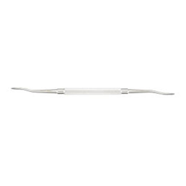 Miltex File Bone 7" Plain Serrated Stainless Steel Each - Integra Miltex - 40-1381