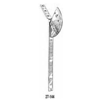 Miltex Goniometer Finger Polk 6" Eachch - Integra Miltex - 27-144