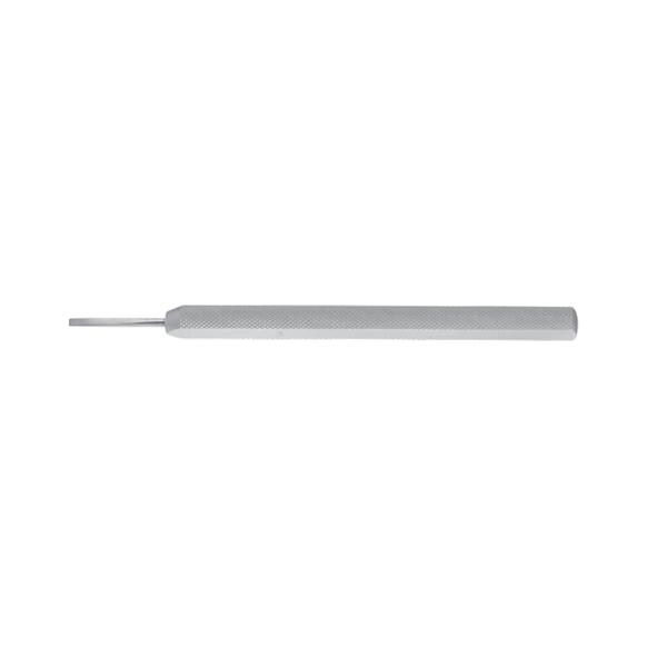 Miltex Osteotome Bone Rees Padgett 7-3/4" 3mm Tip Red Handle Stainless Steel Each - Integra Miltex - PM-711