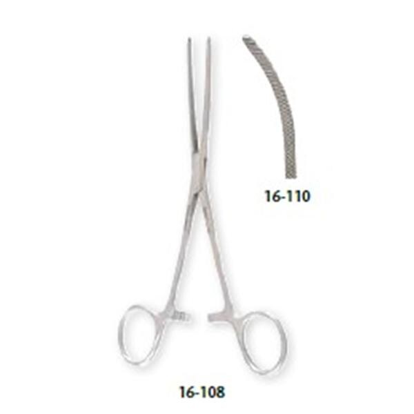 Miltex Forcep Intestinal Baby Doyen 6-3/4" Straight Diagonal Serrated SS EachCH - Integra Miltex - 16-108